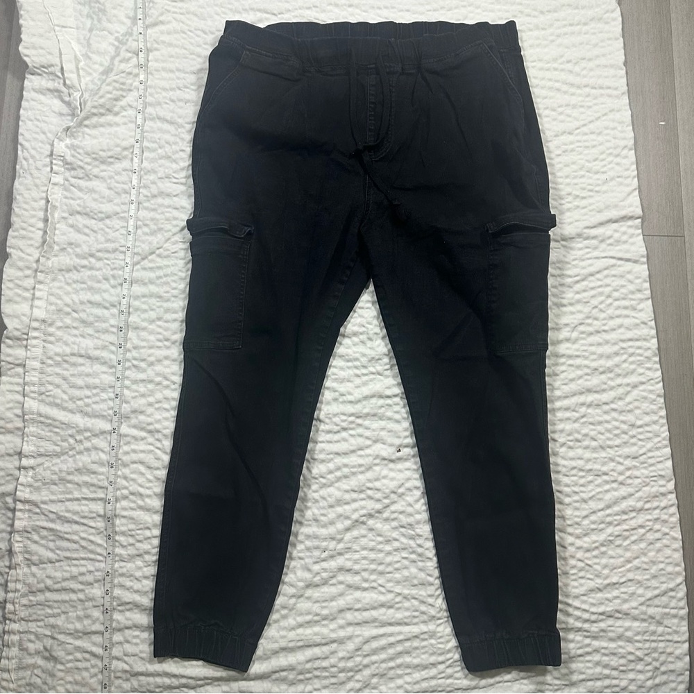 Forever 21+ Premium Black Joggers w/ Drawstring Women’s 2X
